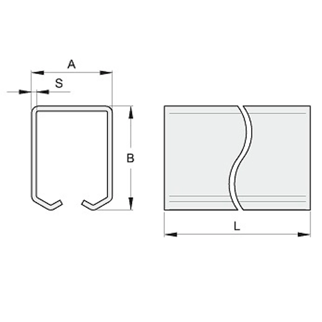 Vendita online Monorotaia 45 mm. per carrello scorrevole 3 metri art.PRF/45.3